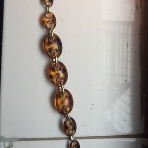 Tortoiseshell necklace